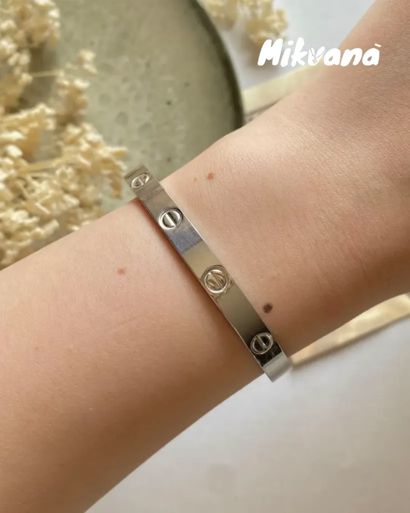 Silver Cartier Bracelet