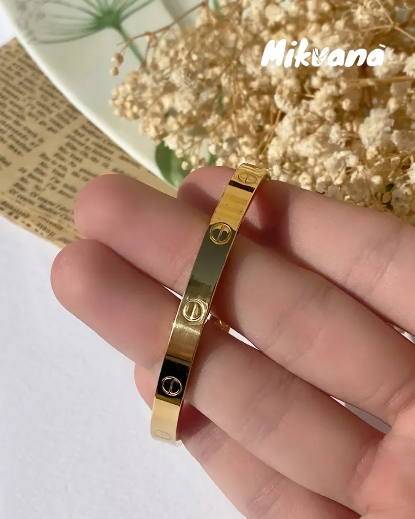 Gold Cartier Bracelert