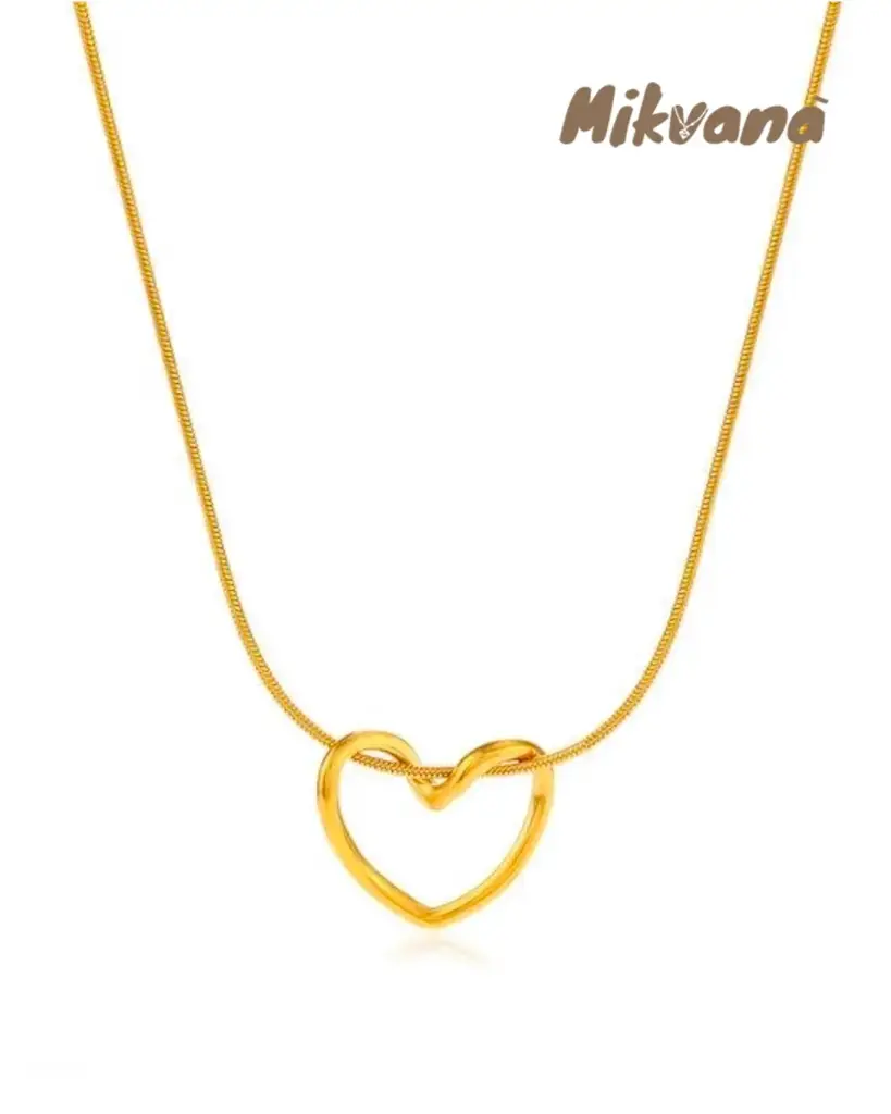 Amore Outline Necklace